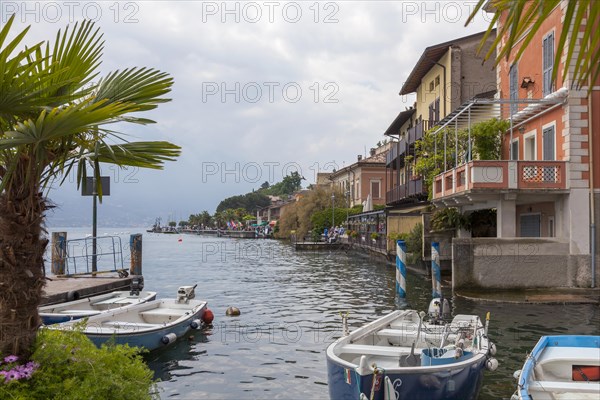 Houses and fishing boats