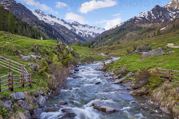 Stream of the Ahr in the Ahrntal