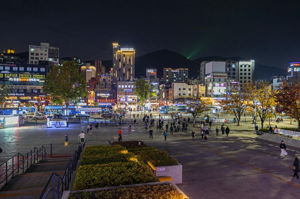 Station forecourt