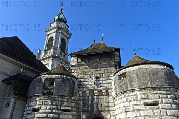 City gate Baseltor with StUrsenturm