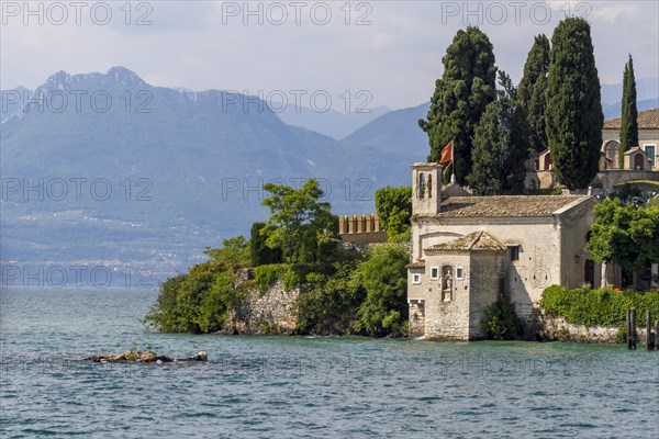 Church of San Vigilio on the Punta San Vigilio peninsula