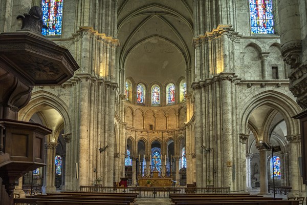 Interior of the Church of Saint-Nicolas