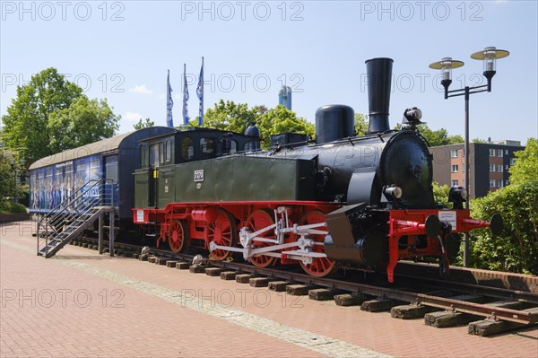 Old railway on the grounds of the Starlight Express