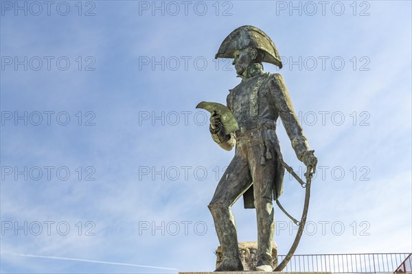 Statue of General Francisco de Copons in Tarifa