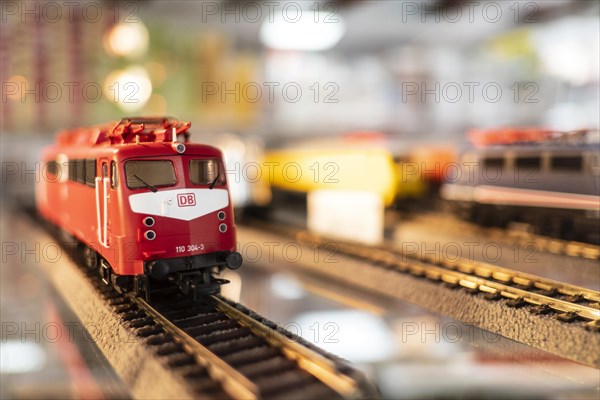 Model railway railcar 110 of the Deutsche Bahn