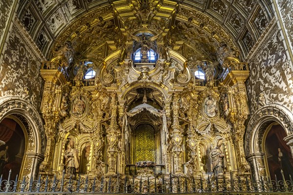 Altar of a side chapel of the Cathedral of Santa Maria de la Encarnacion in Granada