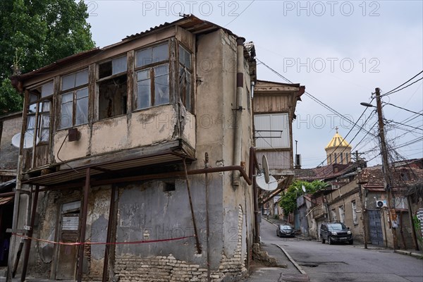 Decaying old buildings