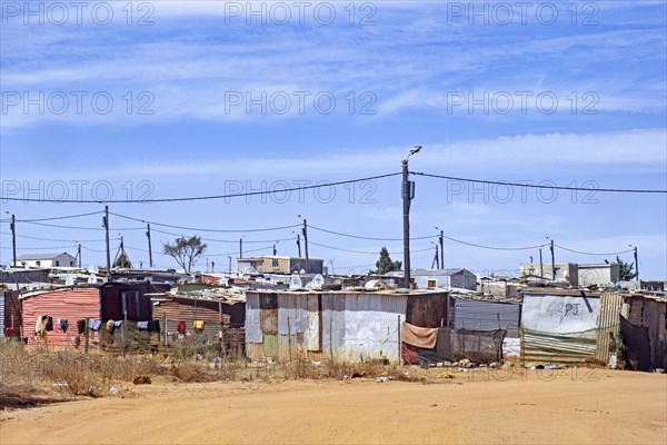 Shacks at township