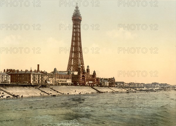 The tower in Blackpool