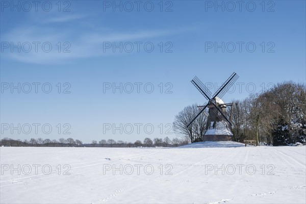 Quantwick mill in winter