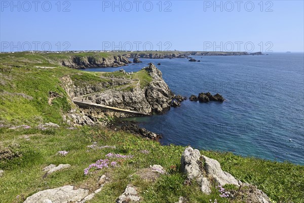 Rocky coast at Pointe de Penn ar Roc'h