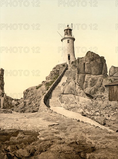 Corbierre lightbouse in Jersey