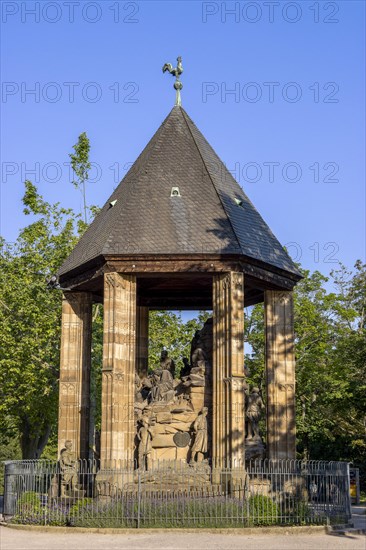 Mount of Olives next to Speyer Cathedral or the Cathedral Church of St Mary and St Stephen