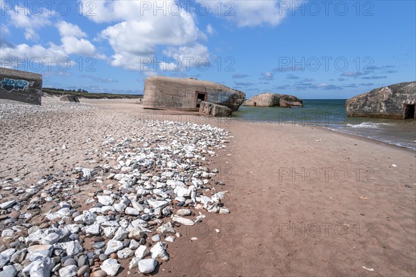 Bunkers on the beach