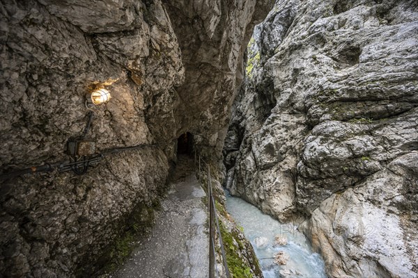 Path through the Hoellentalklamm