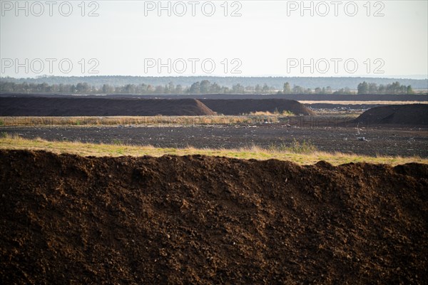 Peat cutting