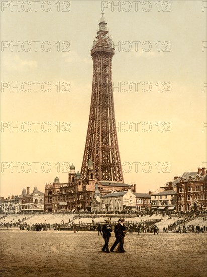 The tower in Blackpool