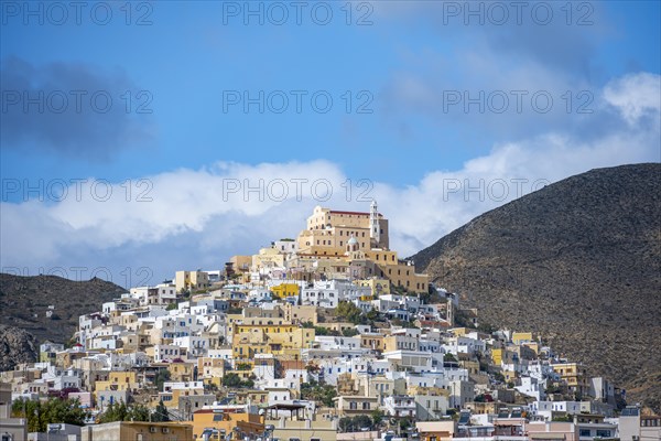 View of the town of Ermoupoli