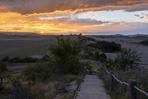 Sunset at the Teufelsmauer