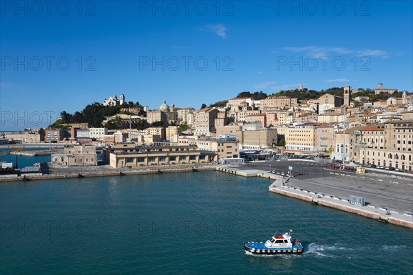 Pilot ship in harbour