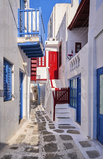 Classic and traditional narrow streets