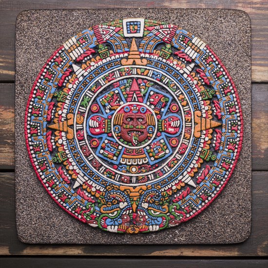 Decorative mexican symbol board