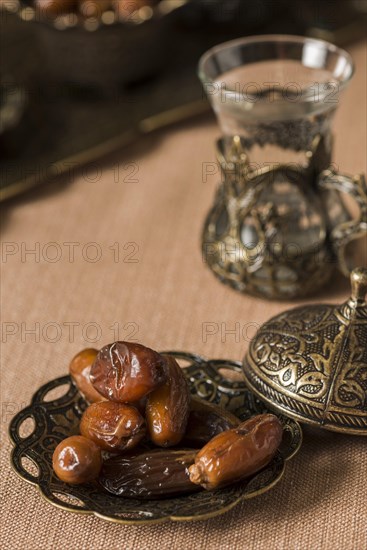 Arabic food ramadan with dates