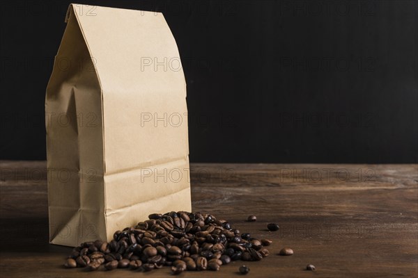 Package coffee beans