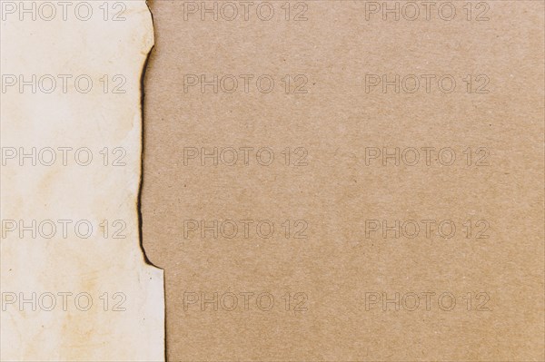 Ripped cardboard paper texture