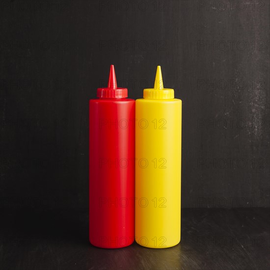 Ketchup mustard bottle