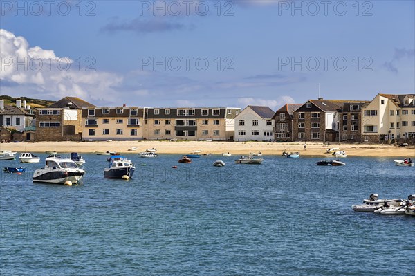 Boats in Hugh Town Harbour