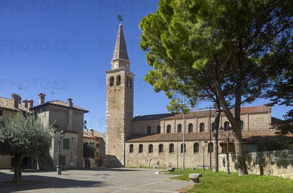 Campo Patriarca Elia with Basilica of Sant Eufemia