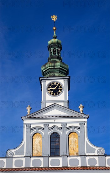 Town Hall on Premysl Otakar II Square in the historic old town of Ceske Budejovice