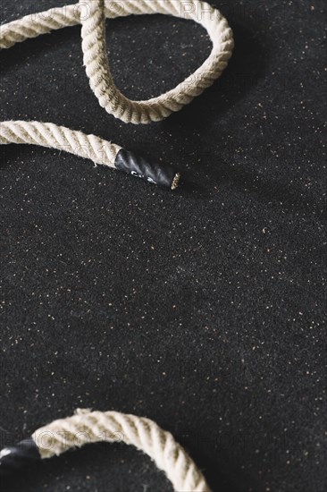 Rope gym floor