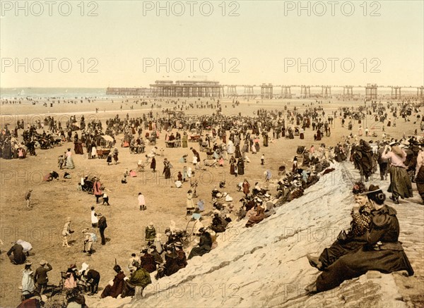 Blackpool beach