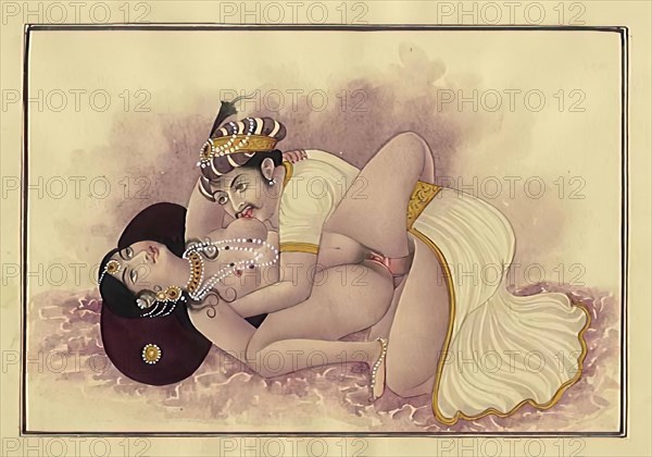 Depiction of an erotic scene