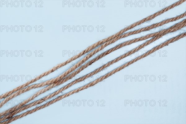 Twine strong beige rope oblique lines