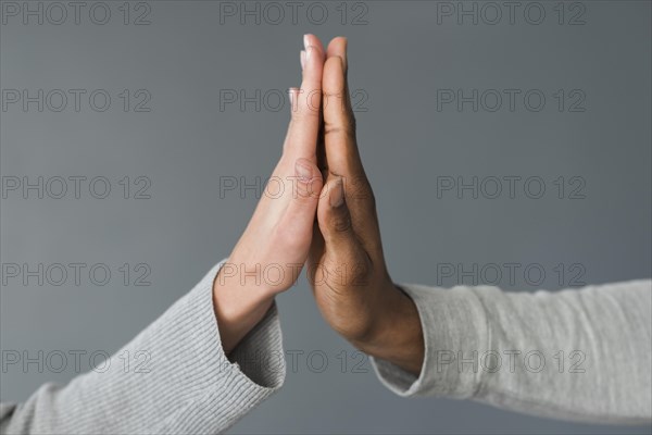 People doing high five