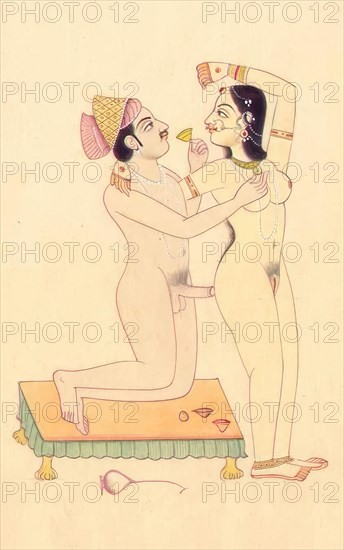 Depiction of an erotic scene