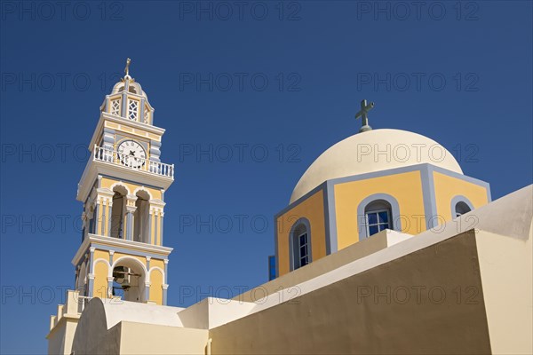 Dome and Church-tower of Catholic Cathedral of St John the Baptist