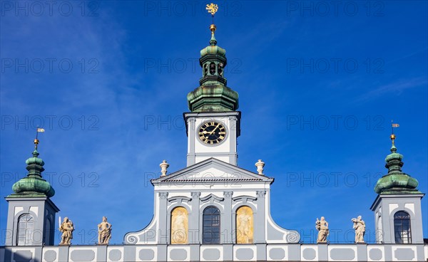 Town Hall on Premysl Otakar II Square in the historic old town of Ceske Budejovice