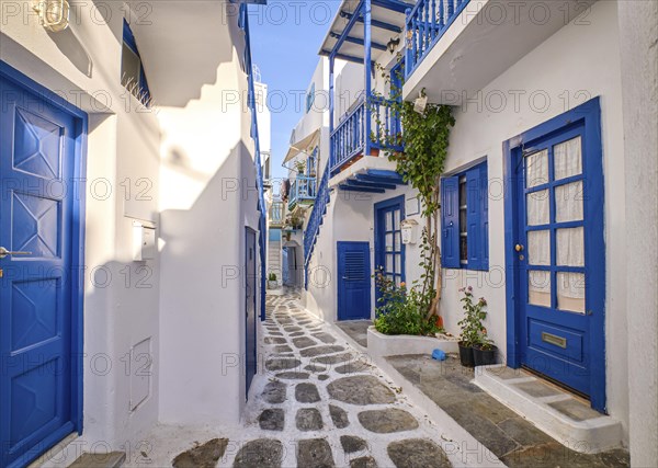 Classic and traditional narrow streets