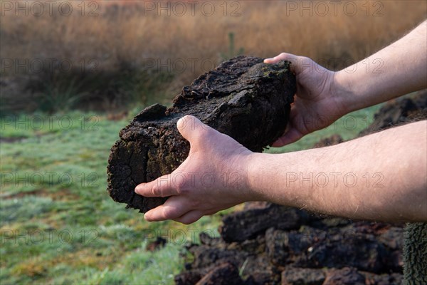 Peat cutting