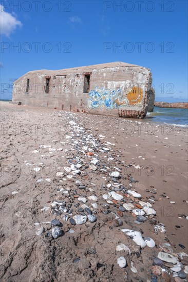 Bunkers on the beach