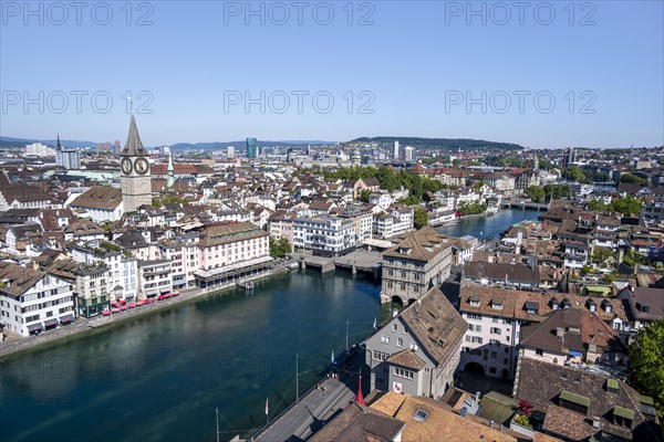 City view with Limmat