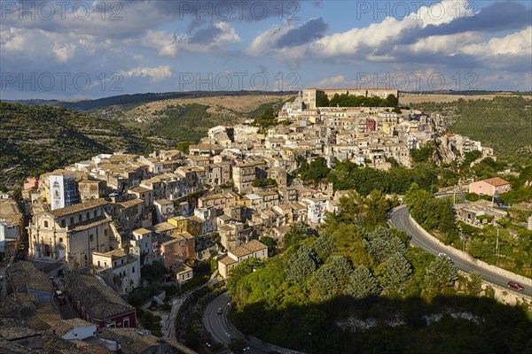 View of old town from above