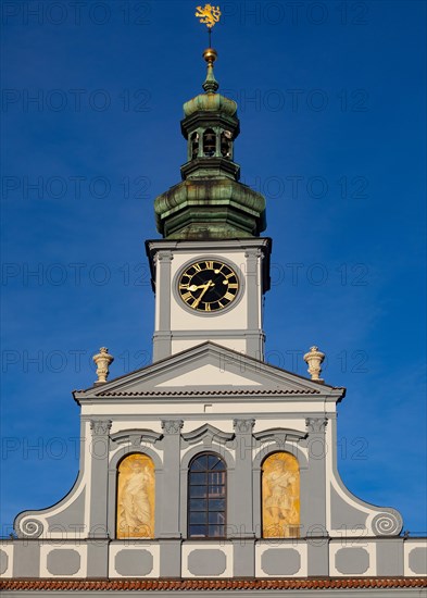 Town Hall on Premysl Otakar II Square in the historic old town of Ceske Budejovice