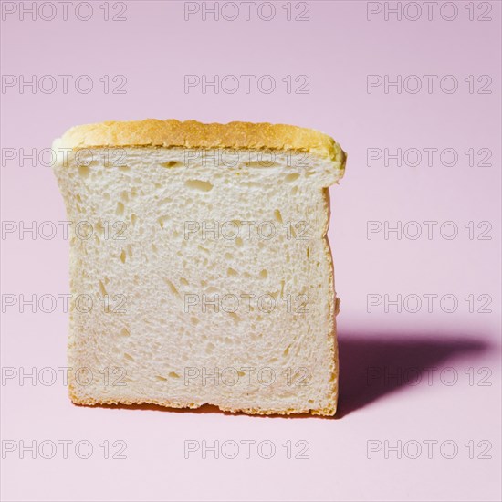 Slice bread with color background