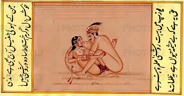 Depiction of an erotic scene