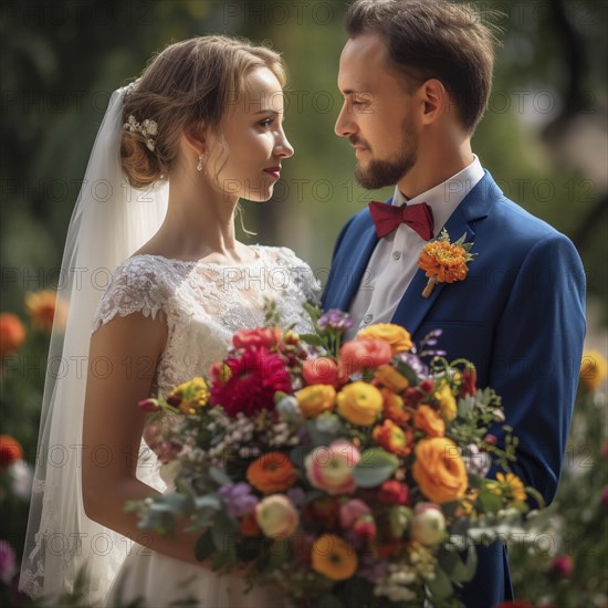 Bridal couple